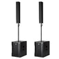 2x RCF Evox 12 Active Two Column Array Speaker System
